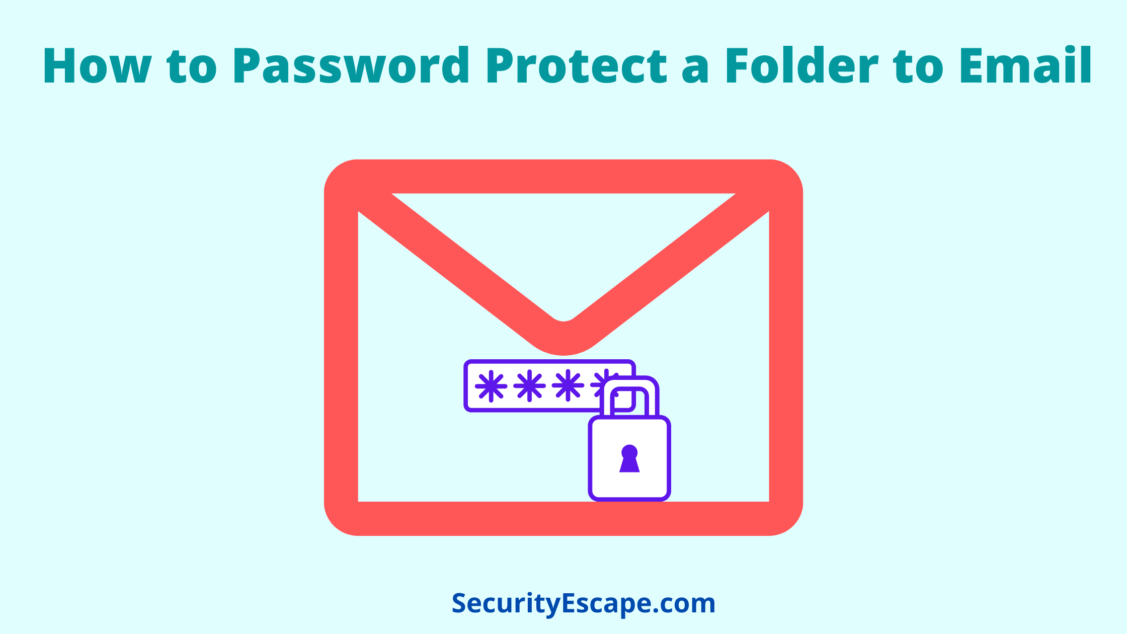 How to Password Protect a Folder to Email