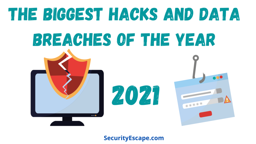 The Biggest Hacks and Data Breaches of The Year 2021