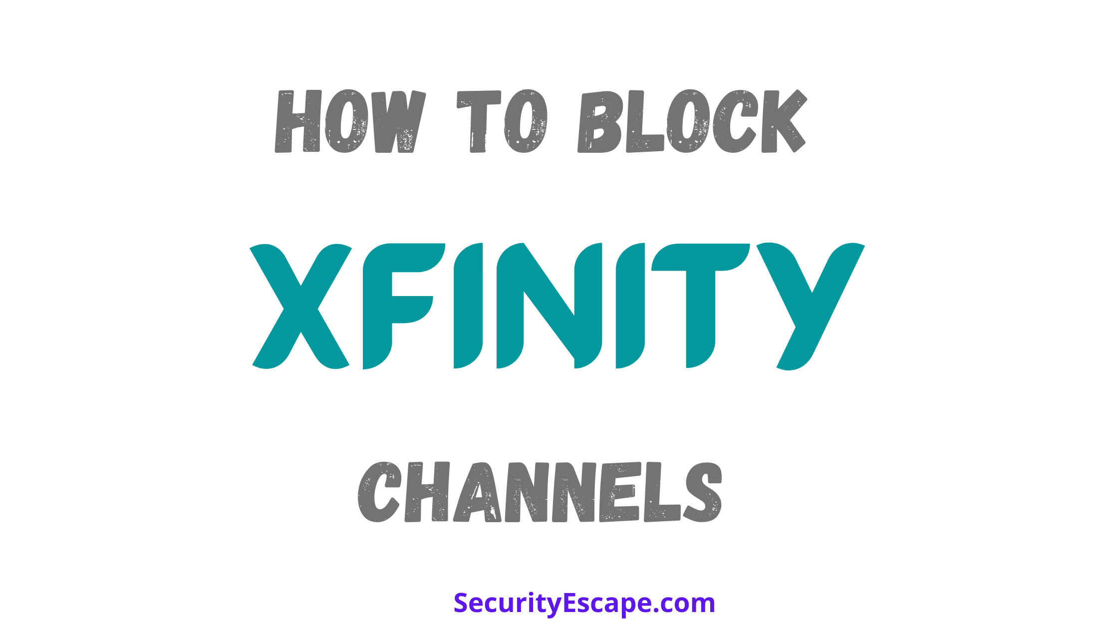 how to block Xfinity channels