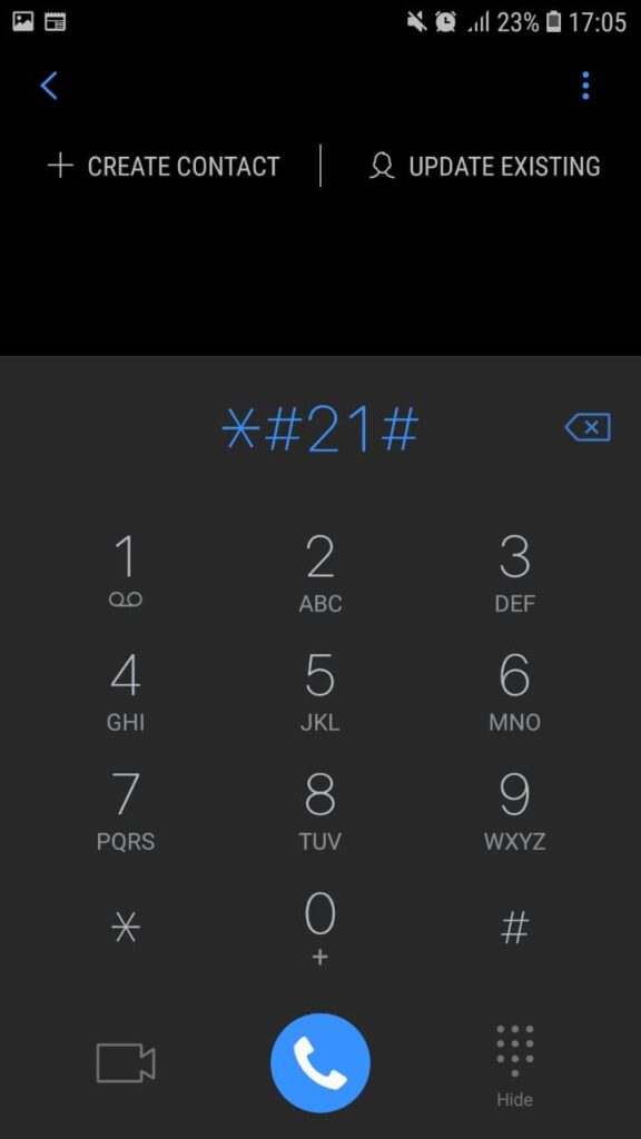Number to dial to see if your Phone is tapped 1