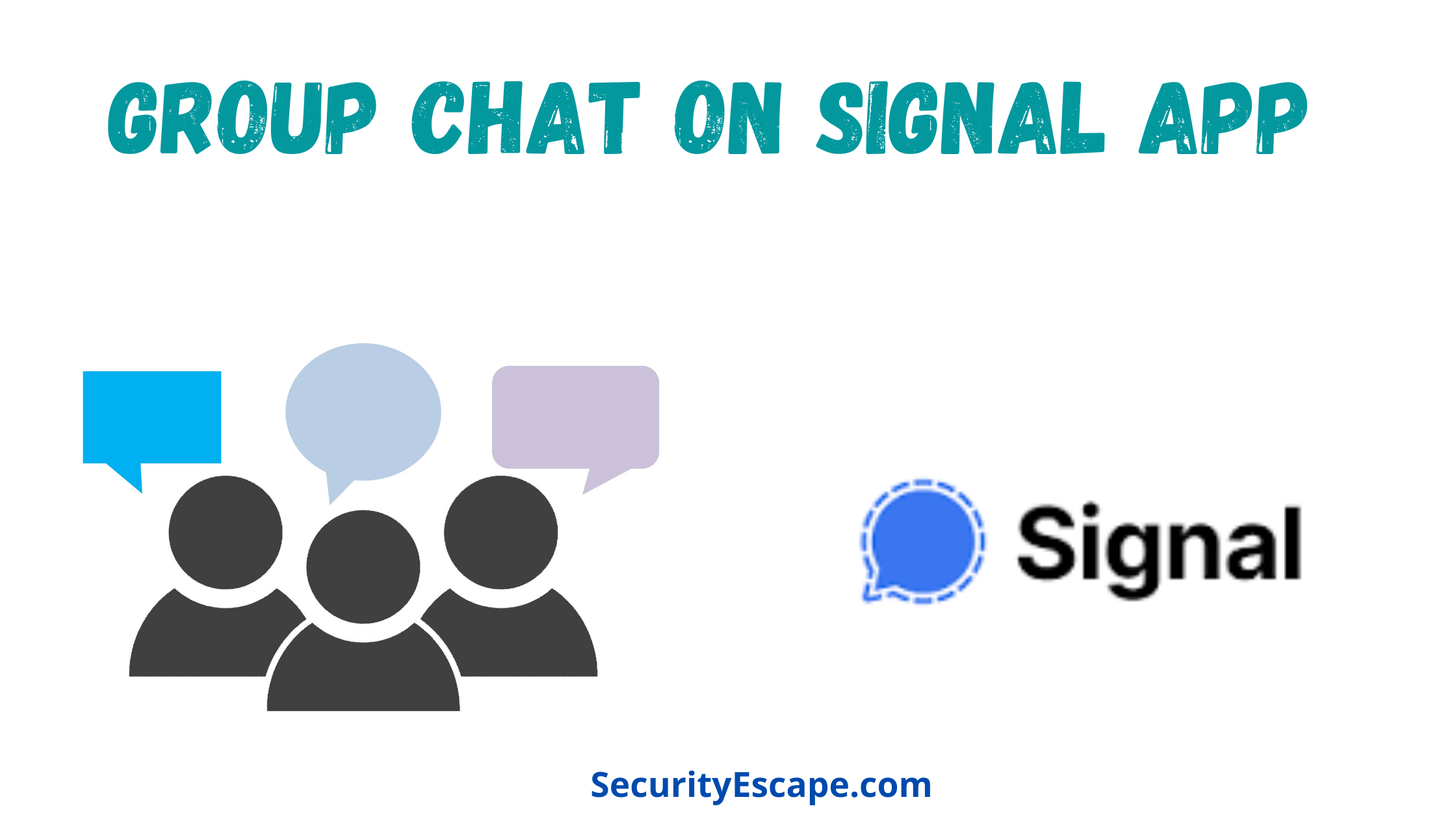 can you group chat on Signal