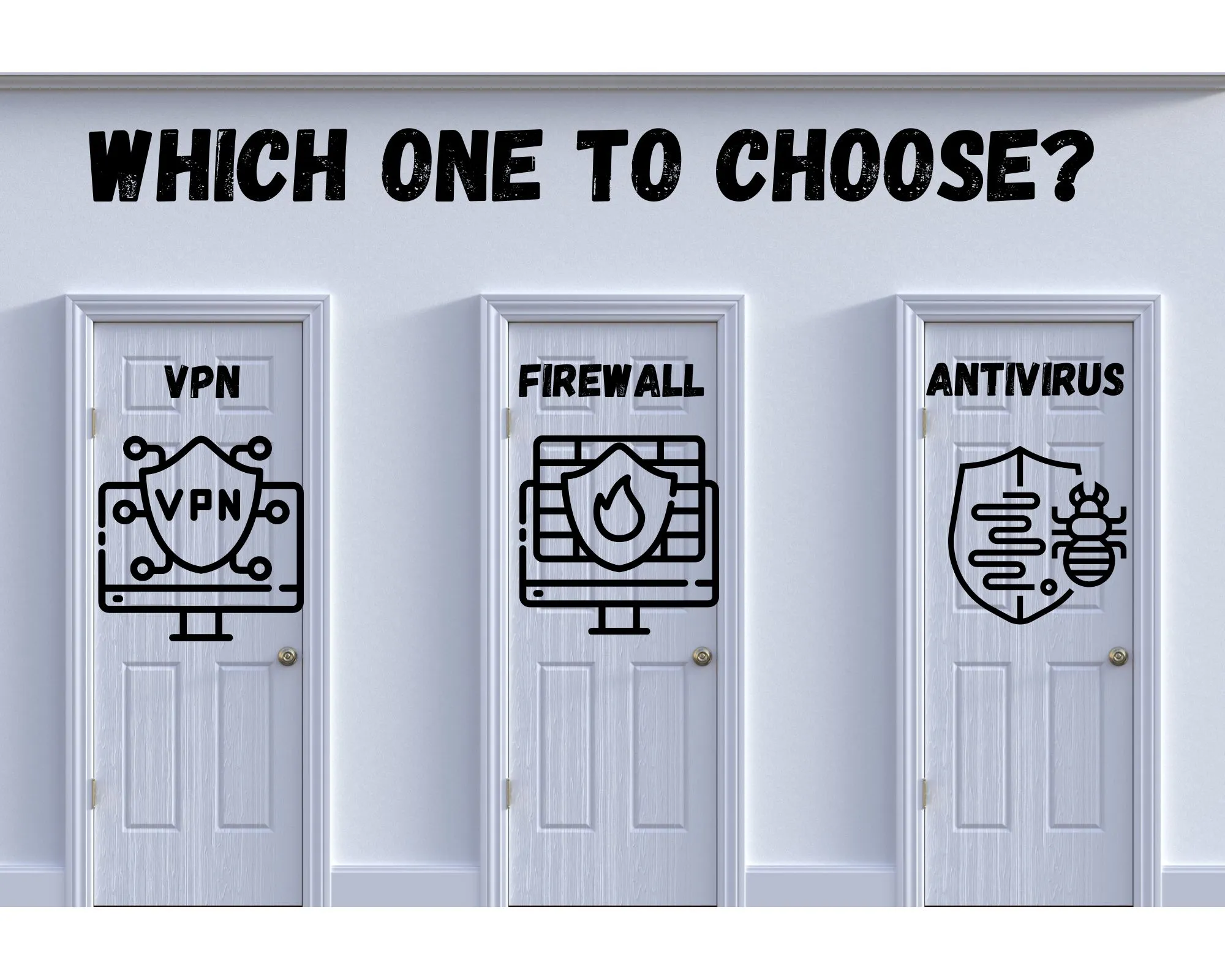 vpn vs firewall vs antivirus - Which one to choose?
